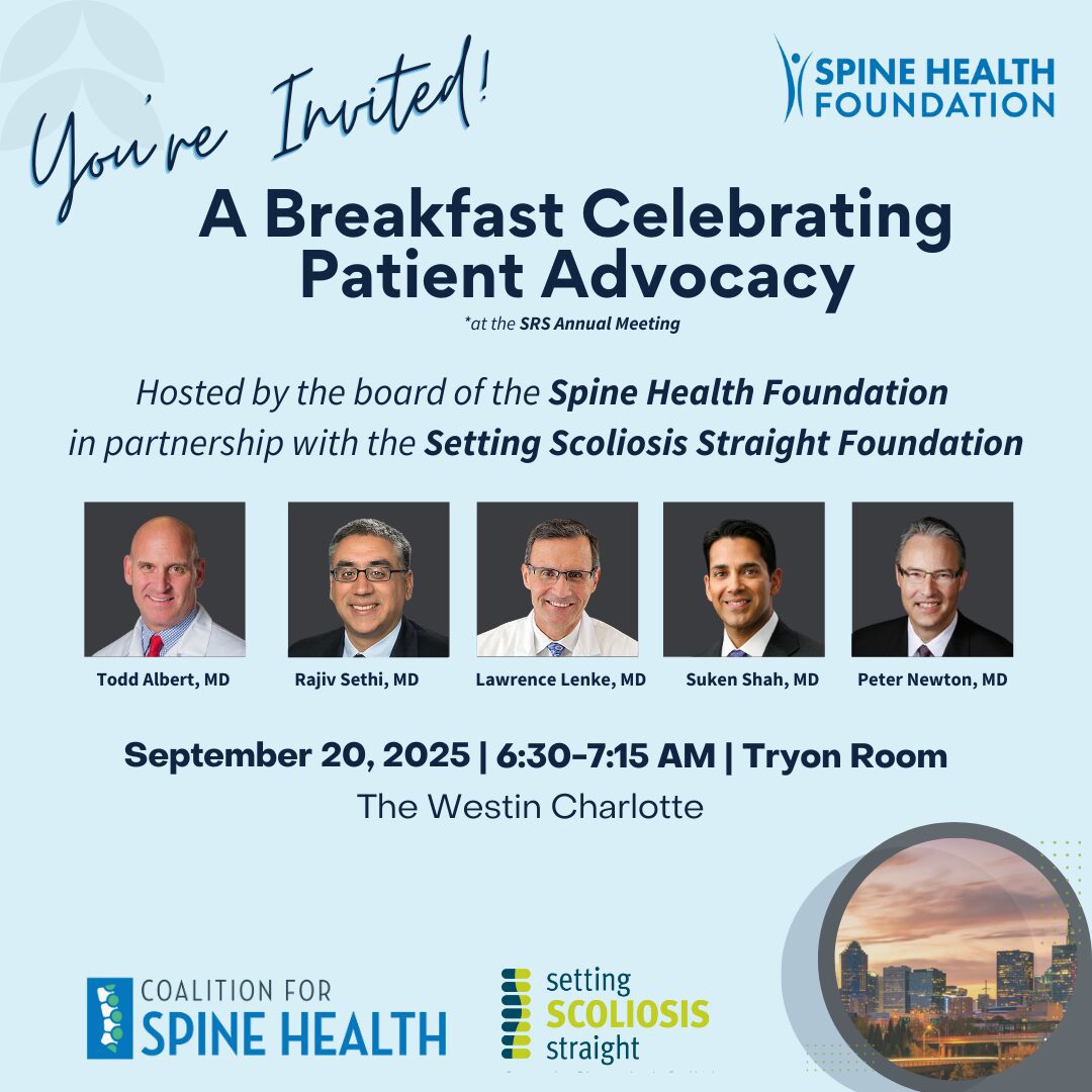 Scoliosis Mentoring Day